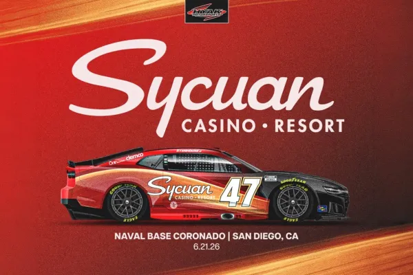 Sycuan Casino Resort joins Hyak Motorsports as sponsor for NASCAR’s first San Diego weekend