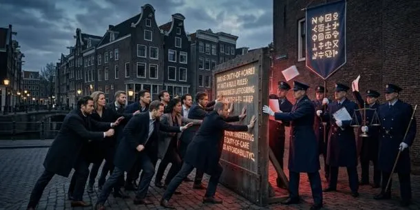 Illustration of tighter Dutch online gambling rules and operator concerns over player restrictions