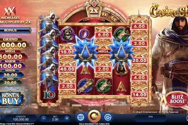 Assassin’s Creed Mirage Becomes a Gold Blitz Slot with Cash Collect Jackpots