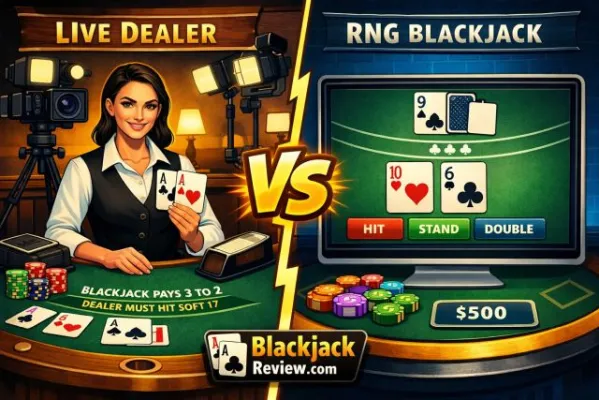 Live Dealer or RNG Blackjack in 2026: Which Format Gives Players the Better Chance?